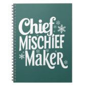 Grappig feestelijk Notitieboek (Voorkant)