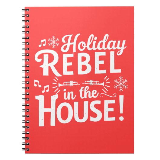 Grappig feestelijk Notitieboek (Voorkant)