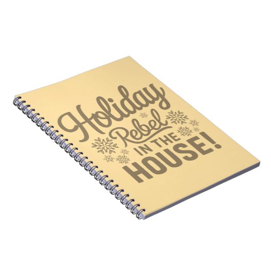 Grappig feestelijk Notitieboek (Rechterzijde)