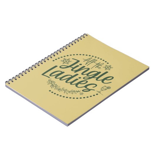 Grappig feestelijk Notitieboek (Linkerzijde)