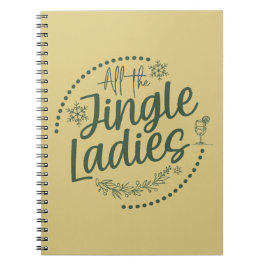 Grappig feestelijk Notitieboek