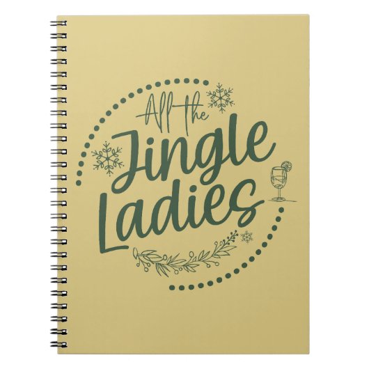 Grappig feestelijk Notitieboek (Voorkant)