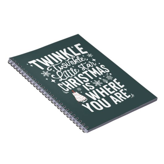 Grappig feestelijk Notitieboek (Rechterzijde)