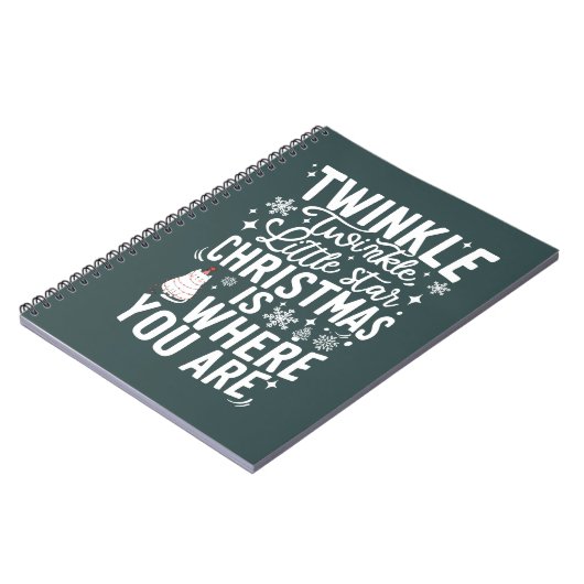 Grappig feestelijk Notitieboek (Linkerzijde)