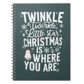 Grappig feestelijk Notitieboek (Voorkant)