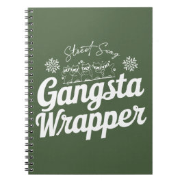 Grappig feestelijk Notitieboek