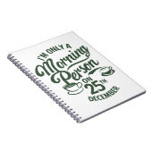 Grappig feestelijk Notitieboek (Rechterzijde)