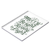 Grappig feestelijk Notitieboek (Linkerzijde)