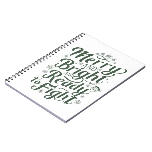 Grappig feestelijk Notitieboek (Linkerzijde)