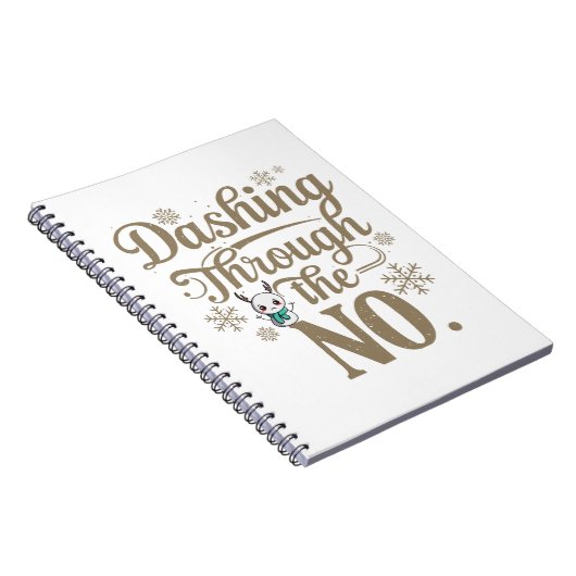 Grappig feestelijk Notitieboek (Rechterzijde)