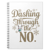 Grappig feestelijk Notitieboek (Voorkant)