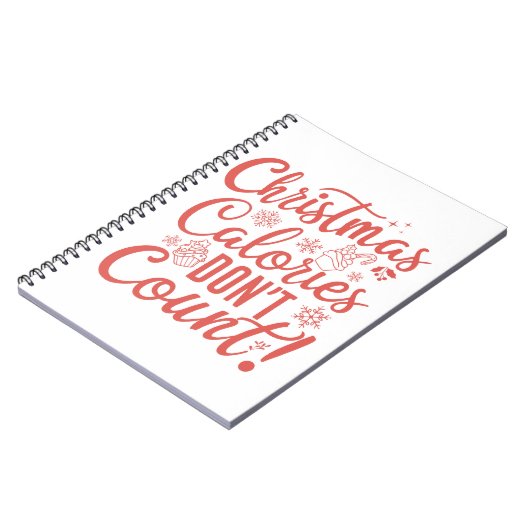 Grappig feestelijk Notitieboek (Linkerzijde)