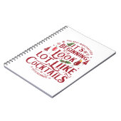 Grappig feestelijk Notitieboek (Linkerzijde)