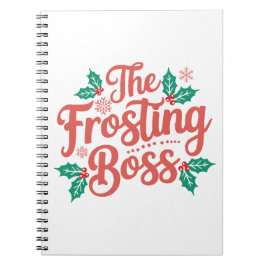 Grappig feestelijk Notitieboek