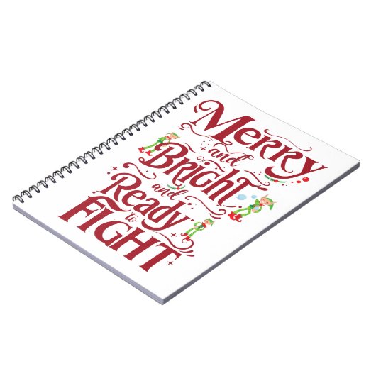 Grappig feestelijk Notitieboek (Linkerzijde)