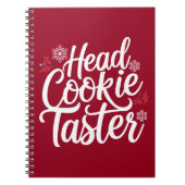 Grappig feestelijk Notitieboek (Voorkant)