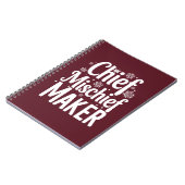 Grappig feestelijk Notitieboek (Linkerzijde)