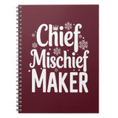 Grappig feestelijk Notitieboek (Voorkant)