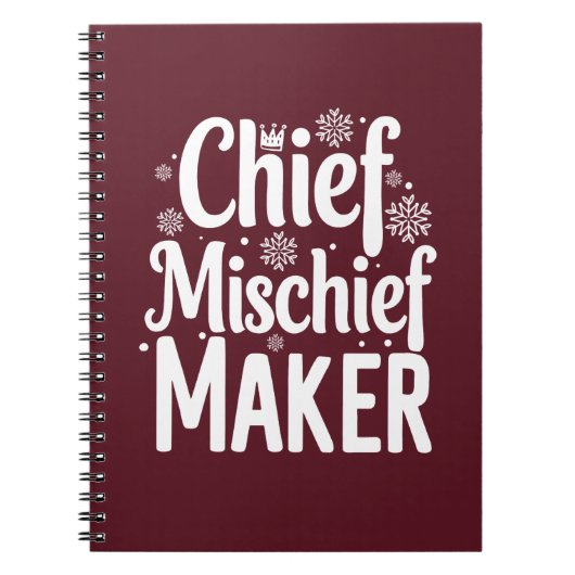 Grappig feestelijk Notitieboek (Voorkant)