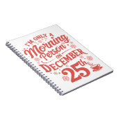 Grappig feestelijk Notitieboek (Rechterzijde)