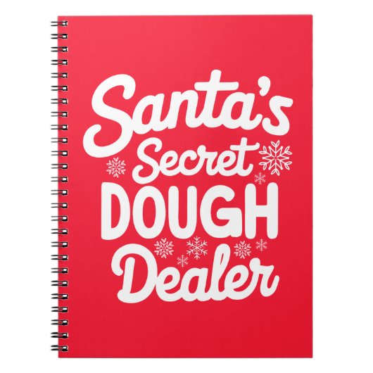 Grappig feestelijk Notitieboek (Voorkant)