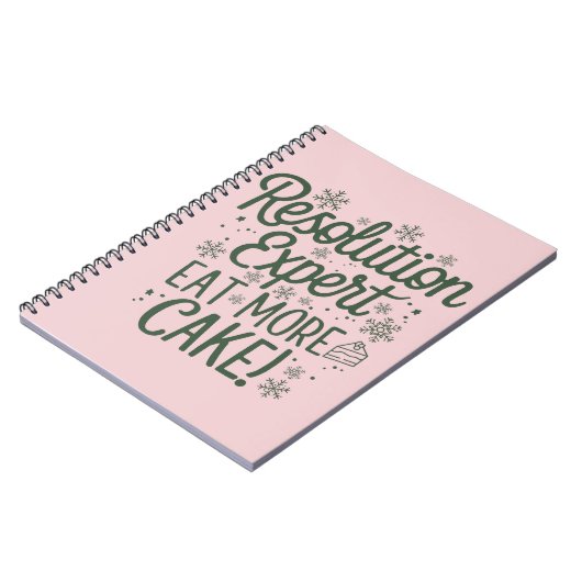 Grappig feestelijk Notitieboek (Linkerzijde)