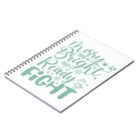 Grappig feestelijk Notitieboek (Linkerzijde)