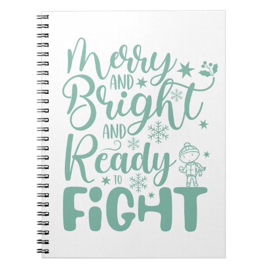 Grappig feestelijk Notitieboek (Voorkant)