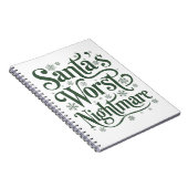 Grappig feestelijk Notitieboek (Rechterzijde)