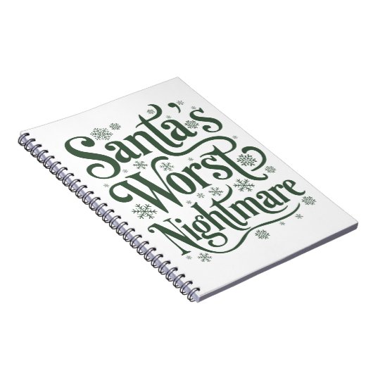 Grappig feestelijk Notitieboek (Rechterzijde)