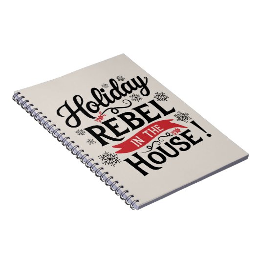 Grappig feestelijk Notitieboek (Rechterzijde)