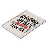 Grappig feestelijk Notitieboek (Linkerzijde)