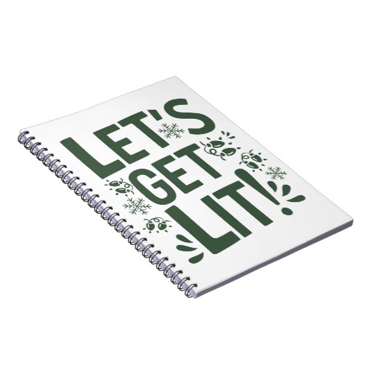 Grappig feestelijk Notitieboek (Rechterzijde)