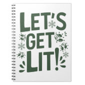 Grappig feestelijk Notitieboek (Voorkant)