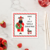 Grappig Feliz Navidad Feest Servet (Insitu)