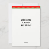 Grappig Feliz Navidad Kerstmis Feestdagenkaart (Achterkant)