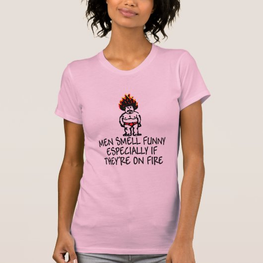 Grappig feministisch slogan t-shirt (Voorkant)