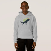 Grappig Festieve Dino Kerstmis (Voorkant volledig)