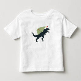 Grappig Festieve Dino Kerstmis Kinder Shirts