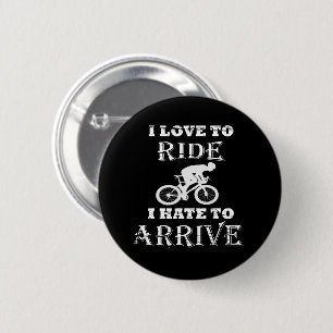 Grappig fietsen ronde button 5,7 cm