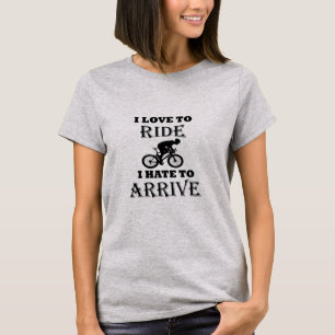 Grappig fietsen t-shirt