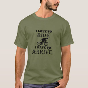 Grappig fietsen t-shirt