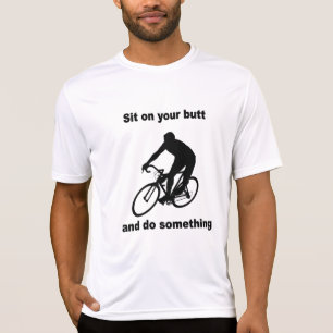 grappig fietsen t-shirt
