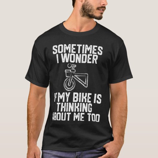 Grappig Fietsen vader Fiets Rider Track Racing Fie T-shirt (Voorkant)
