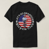 Grappig fietsongeluk fietswrak dat van de fiets va t-shirt (Design voorkant)