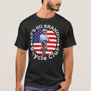 Grappig fietsongeluk fietswrak dat van de fiets va t-shirt