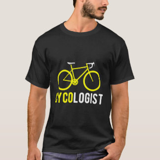 Grappig Fietsrijden Lange Mouw Fietser T-shirt