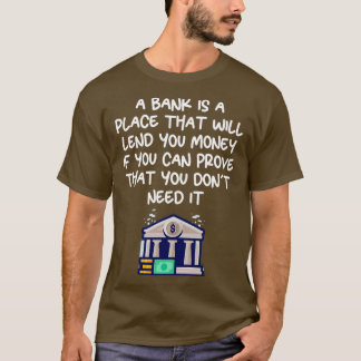 grappig financieel citaat 14 t-shirt
