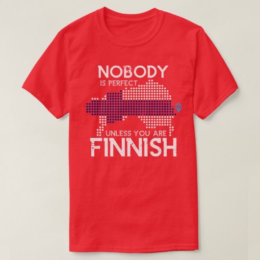 Grappig Finn cadeau idee Finland T-shirt (Design voorkant)