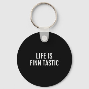 Grappig Fins Finland Quote T-shirt _ Leugen Is Fin Sleutelhanger